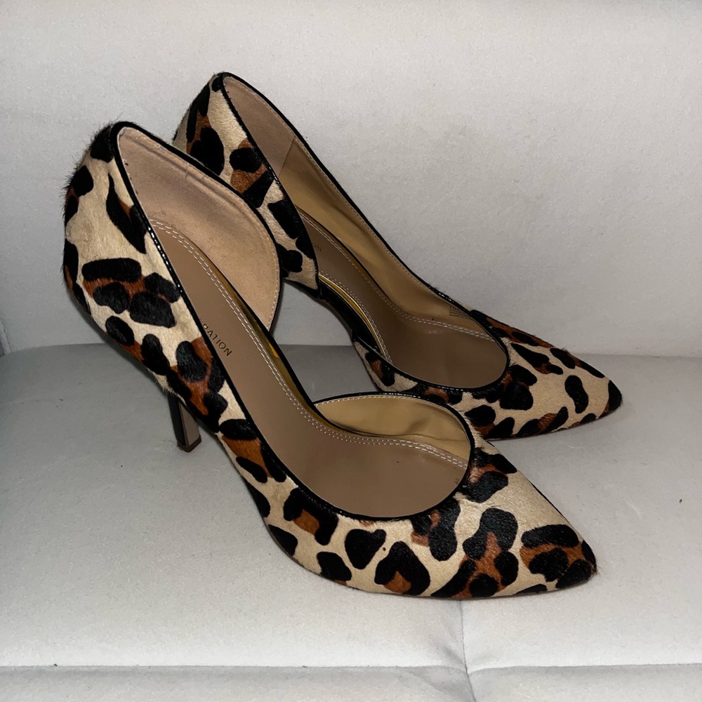 BCBG Leopard Print Women's Pumps Size 10